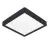Eglo Connect.Z Smart Ceiling Light Bathroom Fueva 6-Z Plastic Black 10.5W 1600lm - 827-865 Tunable White + RGB | Dimmable